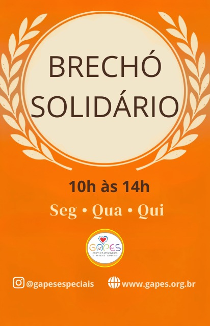 Brechó Beneficente do GAPES